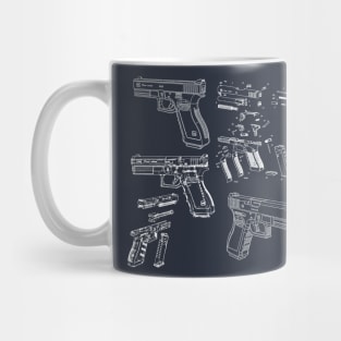 glock 17 Mug